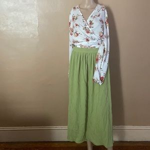 NWT Lulus Maxi skirt